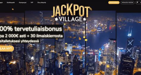 jackpot village vedonlyönti
